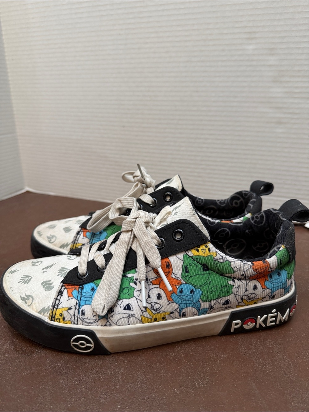 Ground Up Pokémon Game Freak Canvas Sneakers Youth 7
